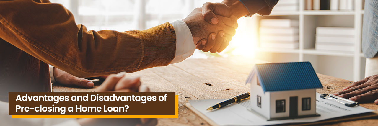 Pre-closing a home loan