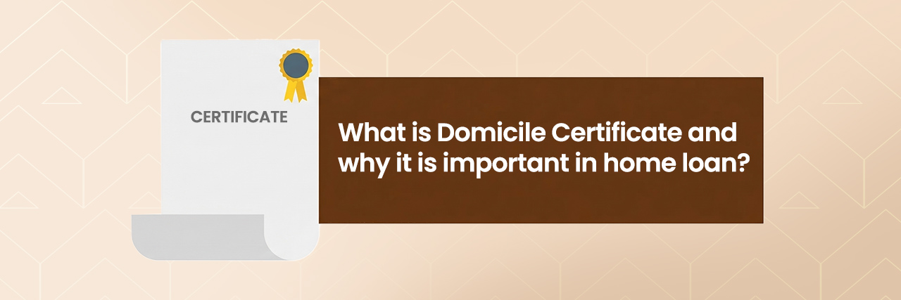 Domicile Certificate